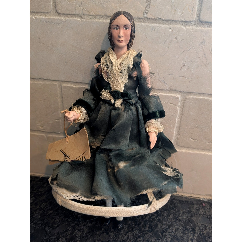 Vtg 1939 Josephine Aldrich Harris Cherrie Doll Elizabeth Barrett Browning Rare